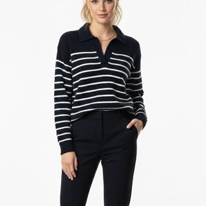 Wilfred Deep Blue Knit Top